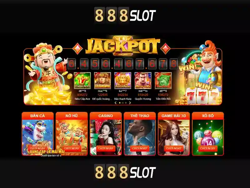 888slot: Nen tang ca cuoc slots an toan va thu vi