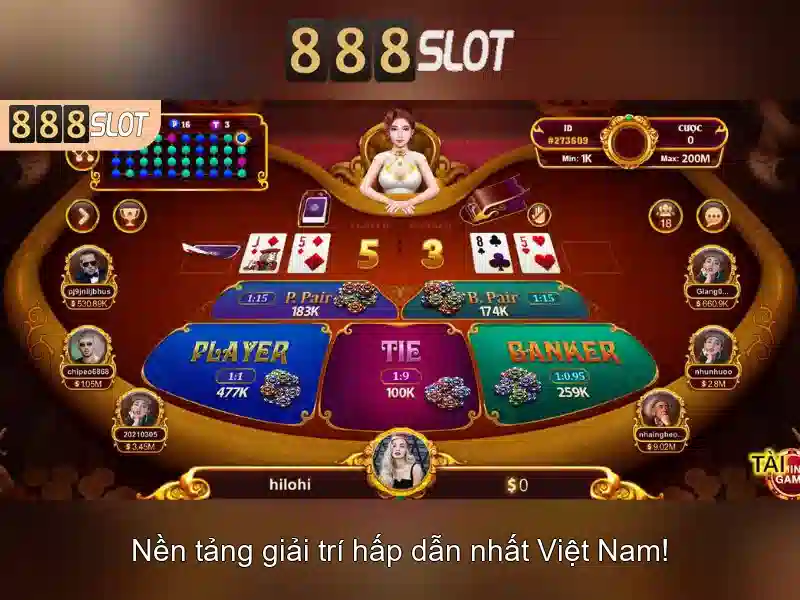 888slot - Trải nghiệm casino trực tuyến đỉnh cao